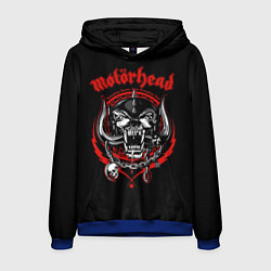 Толстовка-худи мужская Motorhead Demons, цвет: 3D-синий