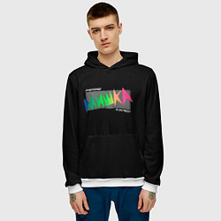 Толстовка-худи мужская Mishka NYC x Tessa Violet, цвет: 3D-белый — фото 2