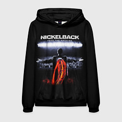 Толстовка-худи мужская Nickelback: Feed the Machine, цвет: 3D-черный