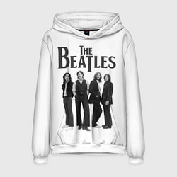 Толстовка-худи мужская The Beatles: White Side, цвет: 3D-белый