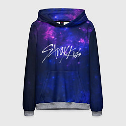 Толстовка-худи мужская Stray Kids, цвет: 3D-меланж