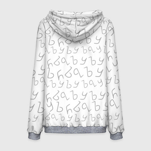 Мужская толстовка ЪУЪ СЪУКА / 3D-Меланж – фото 2