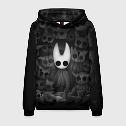 Толстовка-худи мужская Hollow Knight, цвет: 3D-черный