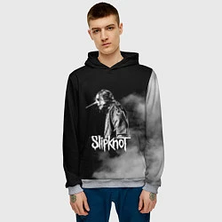 Толстовка-худи мужская Slipknot: Shadow Smoke, цвет: 3D-меланж — фото 2
