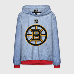 Толстовка-худи мужская Boston Bruins: Hot Ice, цвет: 3D-красный