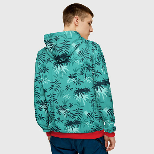 Мужская толстовка Tommy Vercetti / 3D-Красный – фото 4