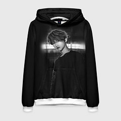 Толстовка-худи мужская Stray Kids, цвет: 3D-белый