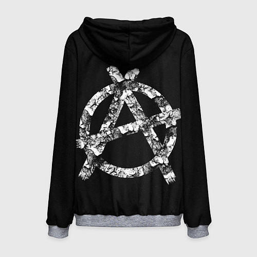 Мужская толстовка Король и Шут Анархия / 3D-Меланж – фото 2