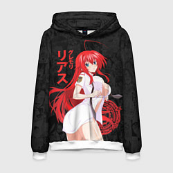 Толстовка-худи мужская DxD RIAS JAPSTYLE, цвет: 3D-белый