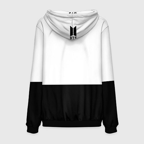 Мужская толстовка BTS постер / 3D-Черный – фото 2
