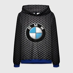 Толстовка-худи мужская BMW РЕДАЧ, цвет: 3D-синий