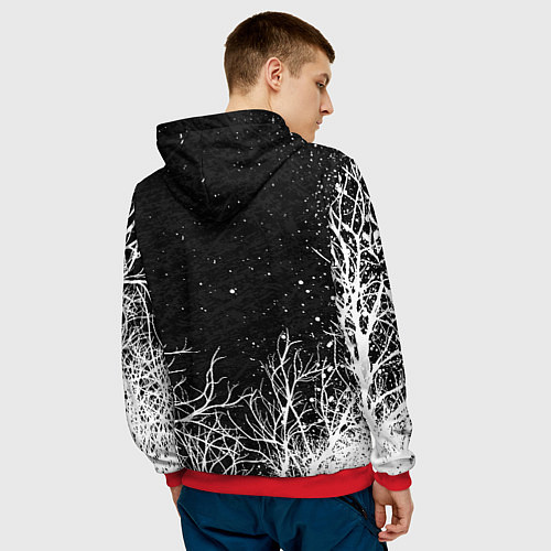 Мужская толстовка GHOSTEMANE / 3D-Красный – фото 4