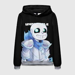 Толстовка-худи мужская UNDERTALE, цвет: 3D-меланж