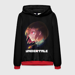 Толстовка-худи мужская UNDERTALE, цвет: 3D-красный