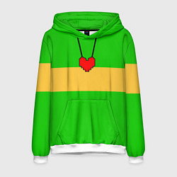 Толстовка-худи мужская ЧАРА CHARA, цвет: 3D-белый