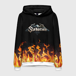 Толстовка-худи мужская Sabaton, цвет: 3D-белый
