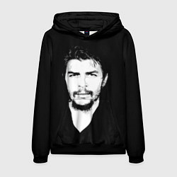 Толстовка-худи мужская Че Гевара, цвет: 3D-черный