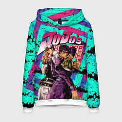 Толстовка-худи мужская Jojo, цвет: 3D-белый