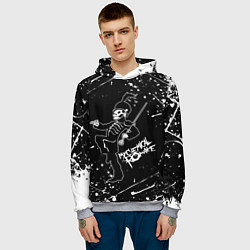 Толстовка-худи мужская My Chemical Romance, цвет: 3D-меланж — фото 2