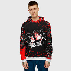 Толстовка-худи мужская My Chemical Romance, цвет: 3D-белый — фото 2