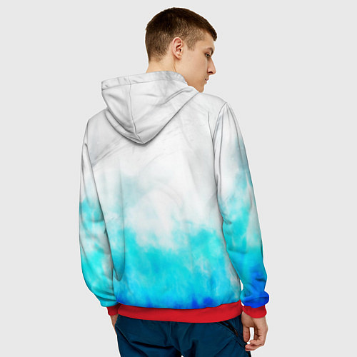 Мужская толстовка LINEAGE 2 / 3D-Красный – фото 4