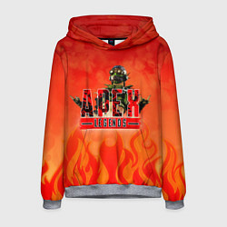 Толстовка-худи мужская Apex Legends, цвет: 3D-меланж