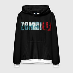 Толстовка-худи мужская Zombiu, цвет: 3D-белый