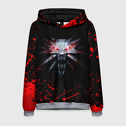 Толстовка-худи мужская ВЕДЬМАК, цвет: 3D-меланж