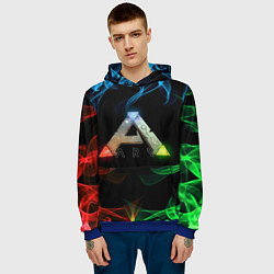 Толстовка-худи мужская Ark Survival Evolved, цвет: 3D-синий — фото 2