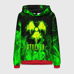Толстовка-худи мужская STALKER 2, цвет: 3D-красный