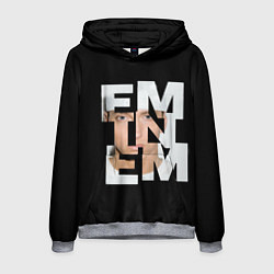 Толстовка-худи мужская Eminem, цвет: 3D-меланж