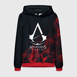 Толстовка-худи мужская ASSASSINS CREED, цвет: 3D-красный