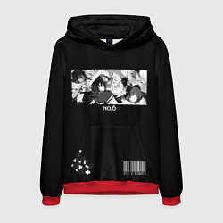 Толстовка-худи мужская ??6 спина, цвет: 3D-красный