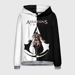 Толстовка-худи мужская Assassin’s Creed, цвет: 3D-меланж