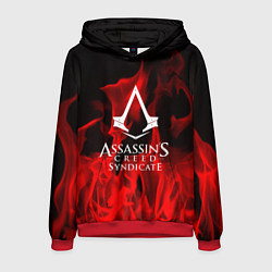 Толстовка-худи мужская Assassin’s Creed: Syndicate, цвет: 3D-красный