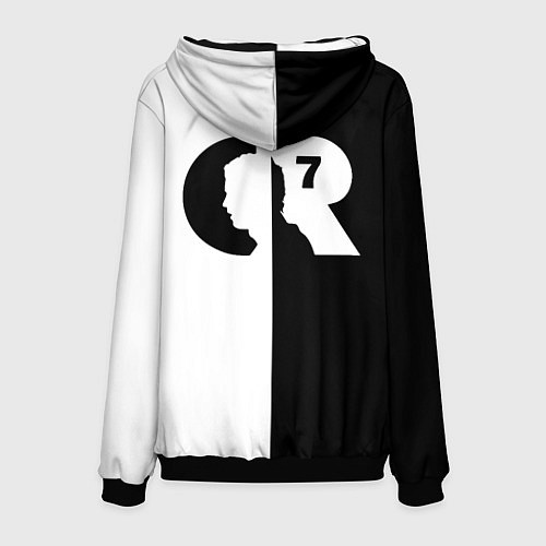 Мужская толстовка Cristiano Ronaldo / 3D-Черный – фото 2