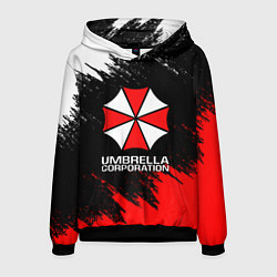 Толстовка-худи мужская UMBRELLA CORP, цвет: 3D-черный