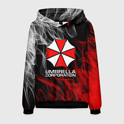 Толстовка-худи мужская UMBRELLA CORP, цвет: 3D-черный