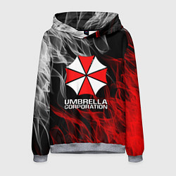 Толстовка-худи мужская UMBRELLA CORP, цвет: 3D-меланж