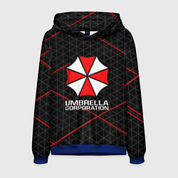 Толстовка-худи мужская UMBRELLA CORP, цвет: 3D-синий