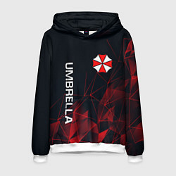 Толстовка-худи мужская UMBRELLA CORP, цвет: 3D-белый