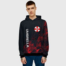 Толстовка-худи мужская UMBRELLA CORP, цвет: 3D-черный — фото 2