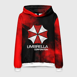 Толстовка-худи мужская UMBRELLA CORP, цвет: 3D-белый