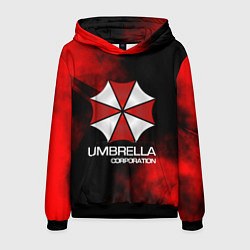 Толстовка-худи мужская UMBRELLA CORP, цвет: 3D-черный