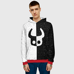 Толстовка-худи мужская Hollow Knight, цвет: 3D-красный — фото 2
