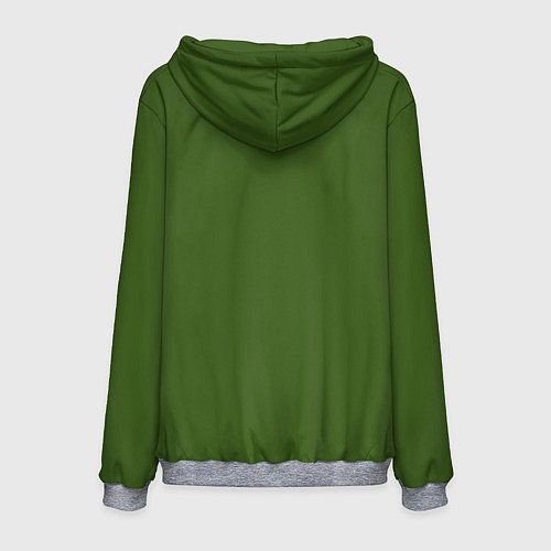 Мужская толстовка АВОКАДО / 3D-Меланж – фото 2