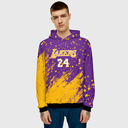 Толстовка-худи мужская KOBE BRYANT, цвет: 3D-черный — фото 2