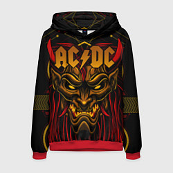 Толстовка-худи мужская ACDC, цвет: 3D-красный