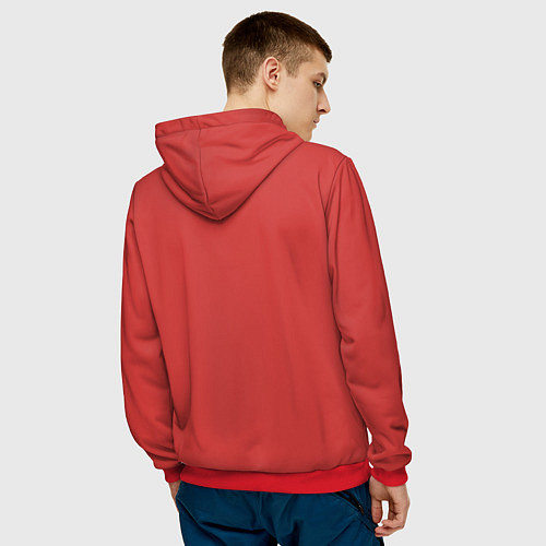 Мужская толстовка Ali / 3D-Красный – фото 4