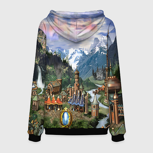 Мужская толстовка HEROES / 3D-Черный – фото 2